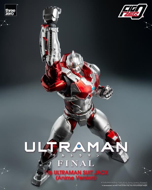 Ultraman Final Season FigZero Ultraman Suit Jack (Anime Ver.) 1/6 Scale Action Figure Gallery Image 10