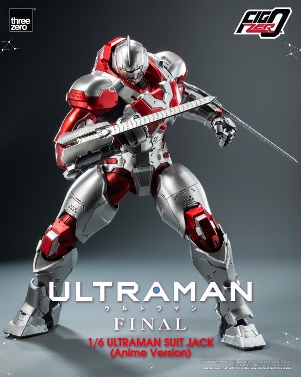 Ultraman Final Season FigZero Ultraman Suit Jack (Anime Ver.) 1/6 Scale Action Figure Gallery Image 3