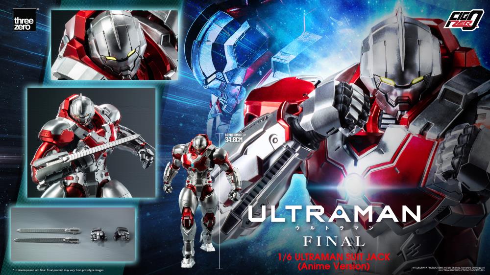 Ultraman Final Season FigZero Ultraman Suit Jack (Anime Ver.) 1/6 Scale Action Figure Gallery Image 17