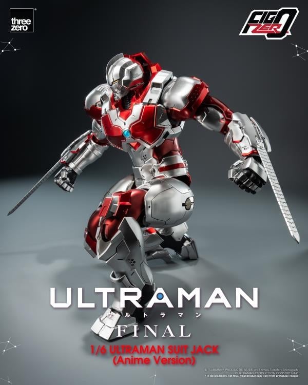 Ultraman Final Season FigZero Ultraman Suit Jack (Anime Ver.) 1/6 Scale Action Figure Gallery Image 5