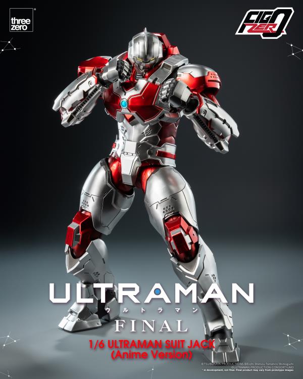 Ultraman Final Season FigZero Ultraman Suit Jack (Anime Ver.) 1/6 Scale Action Figure Gallery Image 4