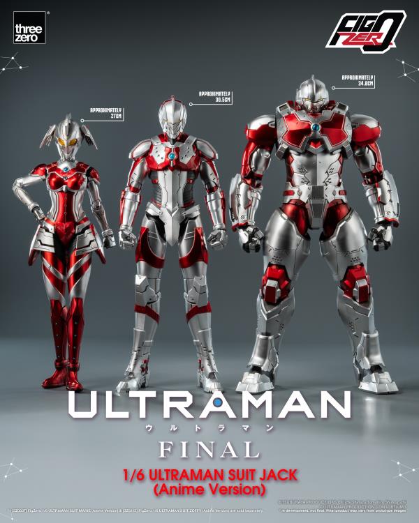 Ultraman Final Season FigZero Ultraman Suit Jack (Anime Ver.) 1/6 Scale Action Figure Gallery Image 15