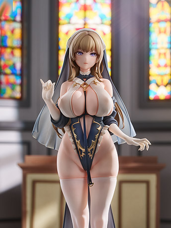 Chowbie Illustration Lily Nun 1/6 Scale Figure Gallery Image 2