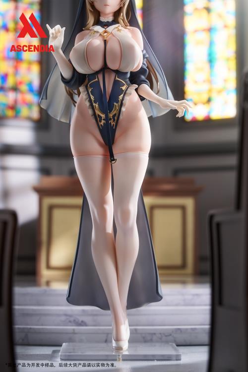 Chowbie Illustration Lily Nun 1/6 Scale Figure Gallery Image 6