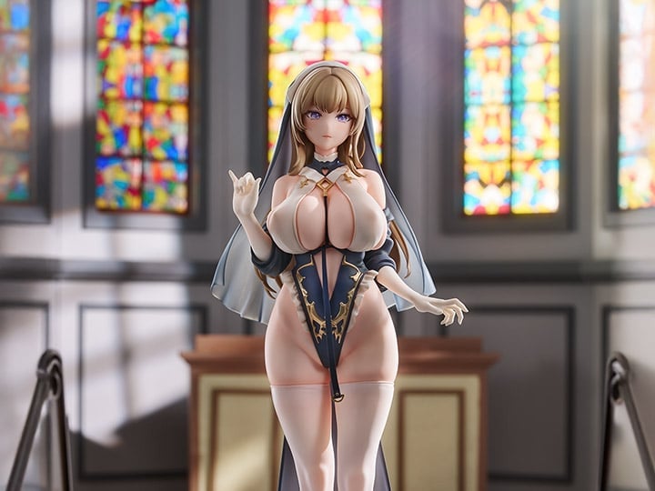 Chowbie Illustration Lily Nun 1/6 Scale Figure Gallery Image 1