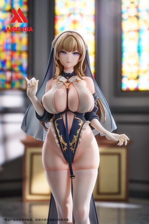 Chowbie Illustration Lily Nun 1/6 Scale Figure Gallery Image 4