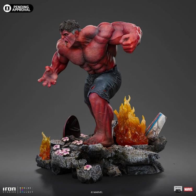 Captain America: Brave New World Red Hulk 1/10 Art Scale Limited Edition Statue Gallery Image 7