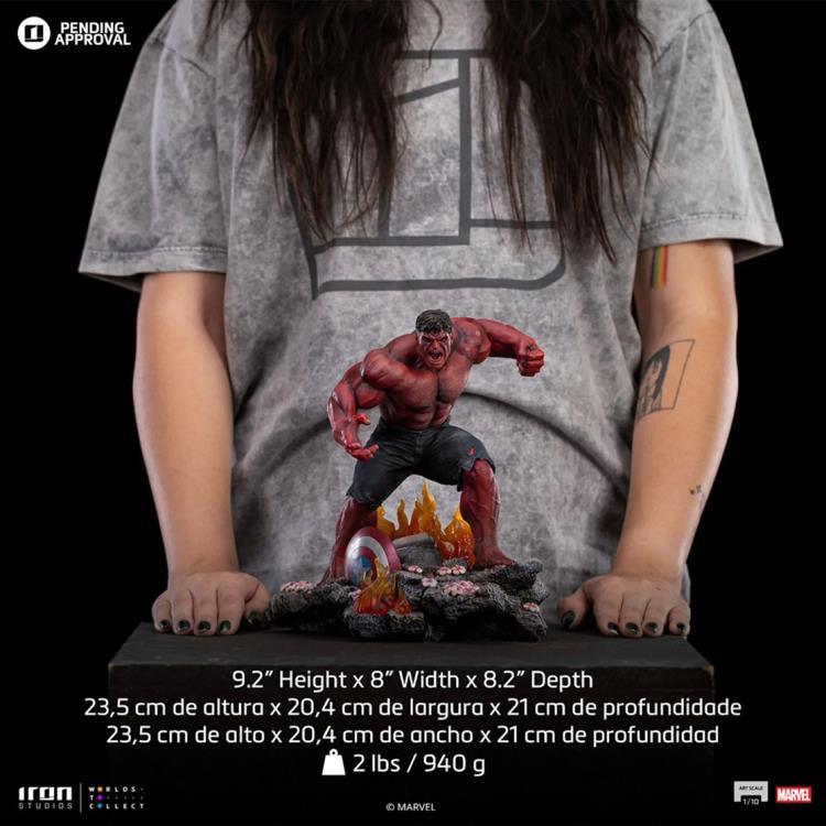 Captain America: Brave New World Red Hulk 1/10 Art Scale Limited Edition Statue Gallery Image 15