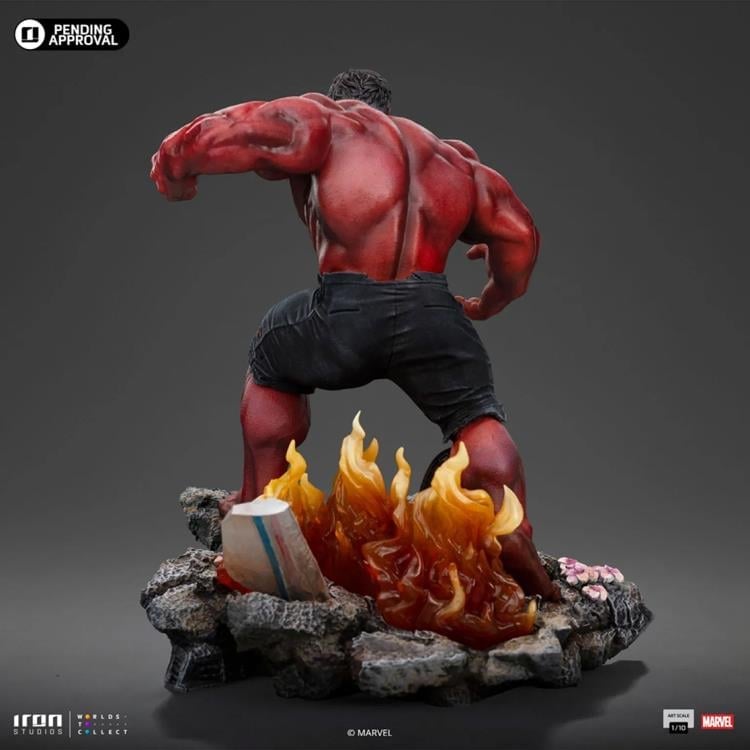 Captain America: Brave New World Red Hulk 1/10 Art Scale Limited Edition Statue Gallery Image 6