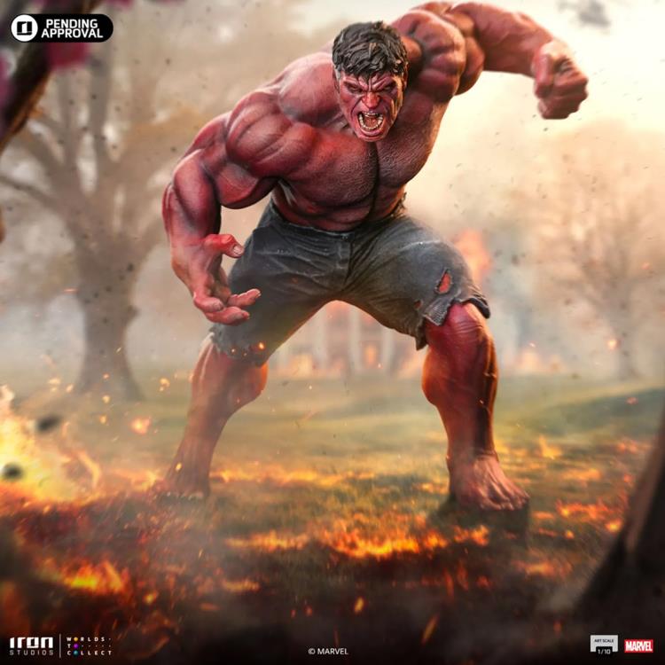 Captain America: Brave New World Red Hulk 1/10 Art Scale Limited Edition Statue Gallery Image 4