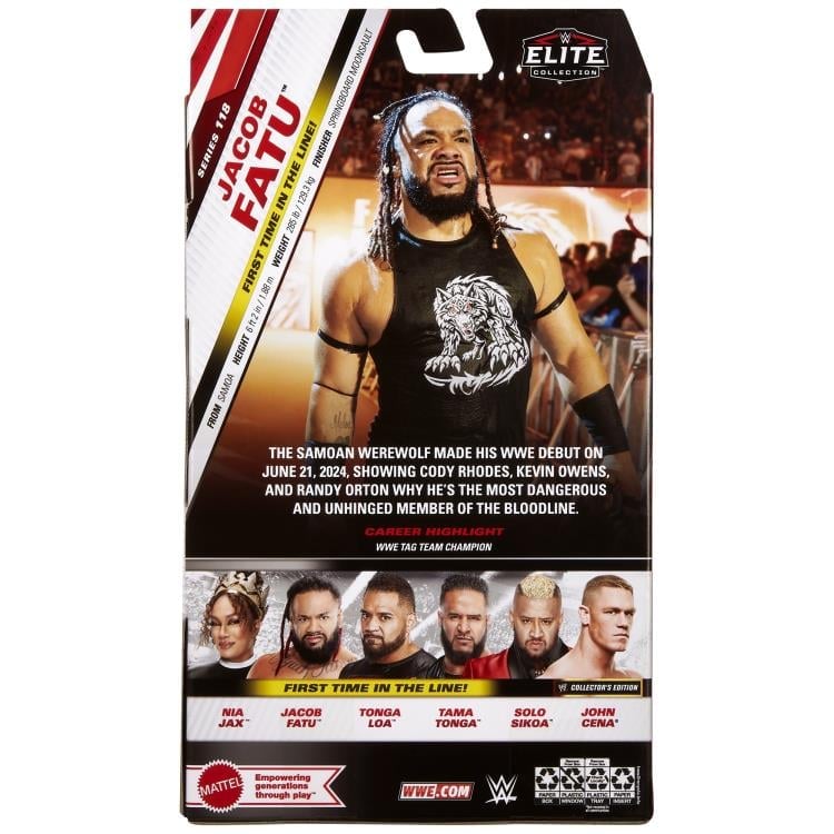 WWE Elite Collection Series 118 Jacob Fatu Action Figure Gallery Image 9