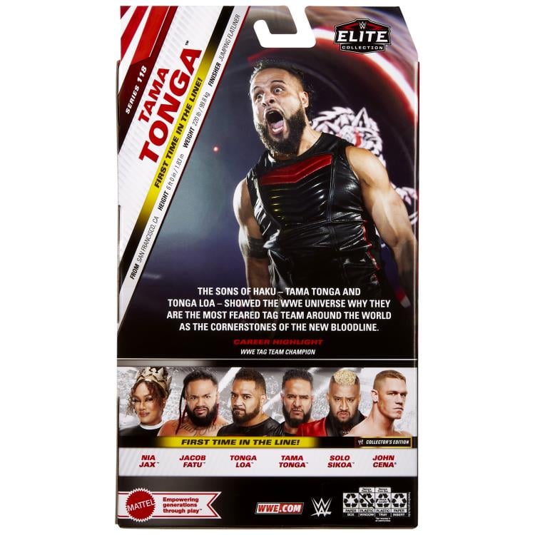 WWE Elite Collection Series 118 Tama Tonga Action Figure Gallery Image 9