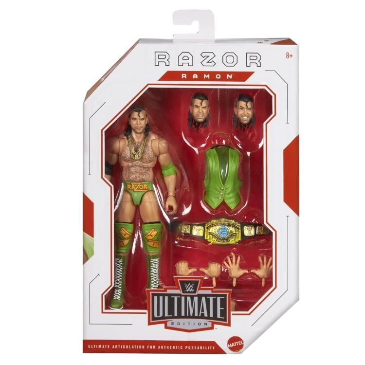 WWE Ultimate Edition Greatest Hits Razor Ramon Action Figure Gallery Image 8