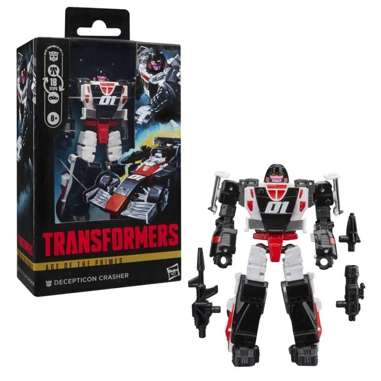Transformers: Age of the Primes Deluxe Class Decepticon Crasher Action Figure Gallery Image 11