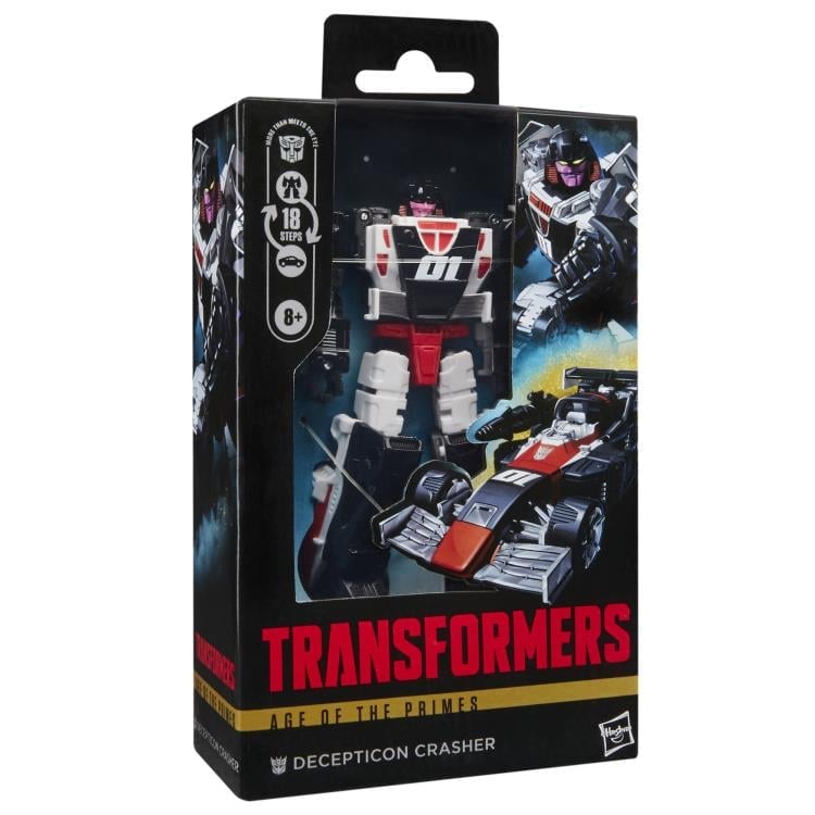 Transformers: Age of the Primes Deluxe Class Decepticon Crasher Action Figure Gallery Image 12