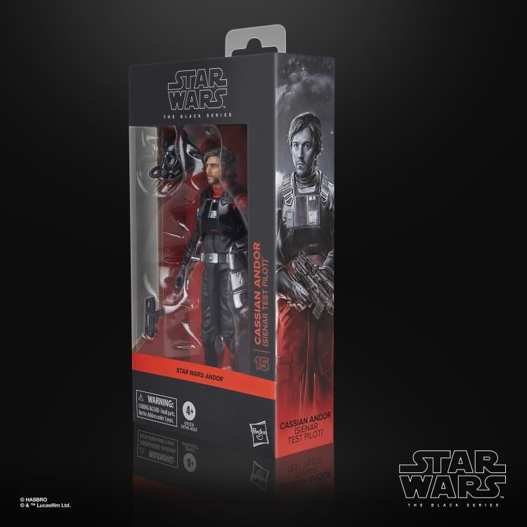 Star Wars: The Black Series 6" Cassian Andor (Sienar Test Pilot) Action Figure Gallery Image 11