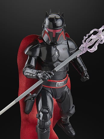 Star Wars: The Black Series 6" Moff Gideon (Dark Trooper Armor) Action Figure Gallery Image 2