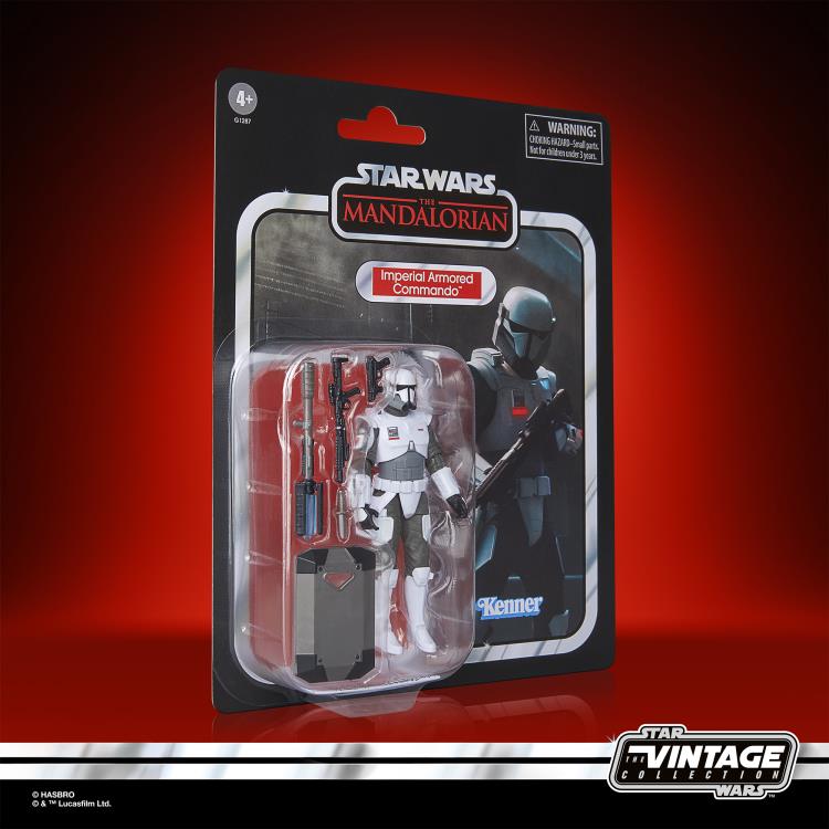 Star Wars: The Vintage Collection Imperial Armored Commando (The Mandalorian) Deluxe Action Figure Gallery Image 12
