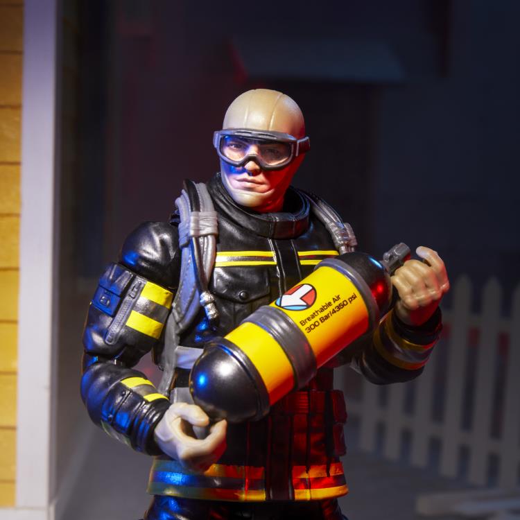 G.I. Joe Classified Series Legacy Collection Search & Rescue Firefighter Action Figure Gallery Image 10