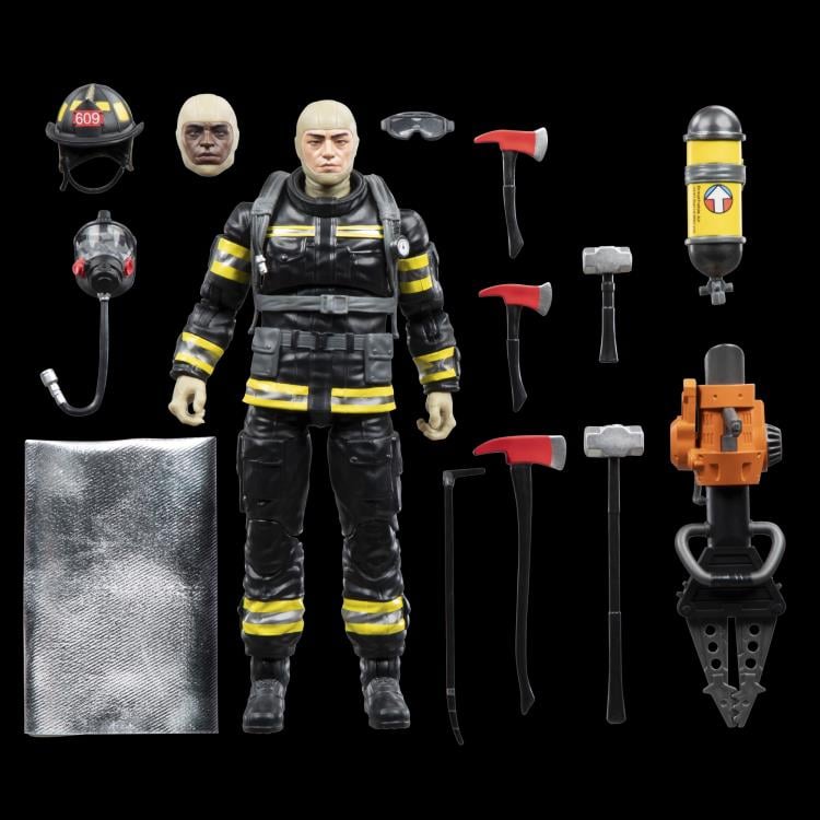 G.I. Joe Classified Series Legacy Collection Search & Rescue Firefighter Action Figure Gallery Image 17