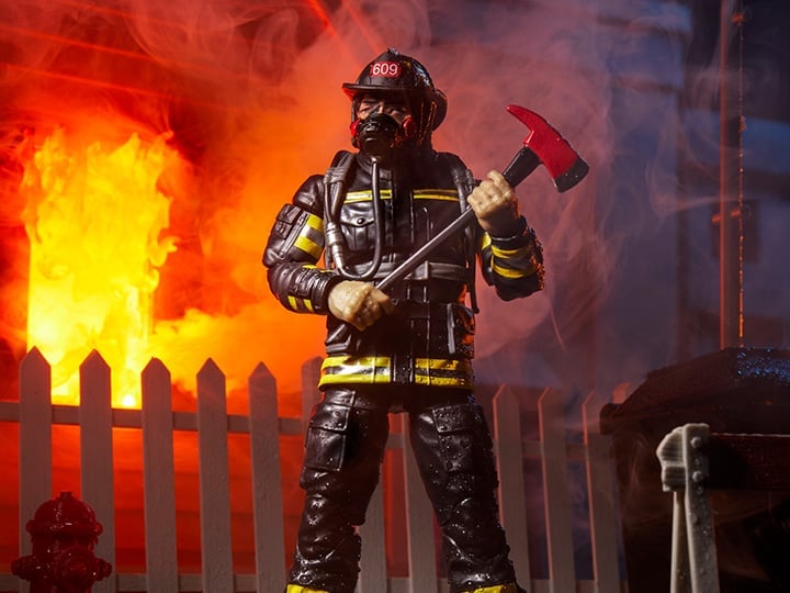 G.I. Joe Classified Series Legacy Collection Search & Rescue Firefighter Action Figure Gallery Image 1