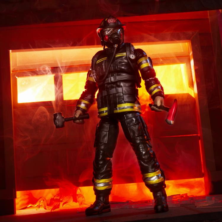 G.I. Joe Classified Series Legacy Collection Search & Rescue Firefighter Action Figure Gallery Image 7