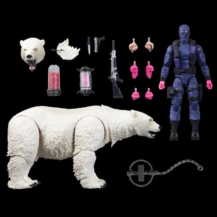 G.I. Joe Classified Series Snake Eyes & Polar Bear Action Figure Set Gallery Image 21