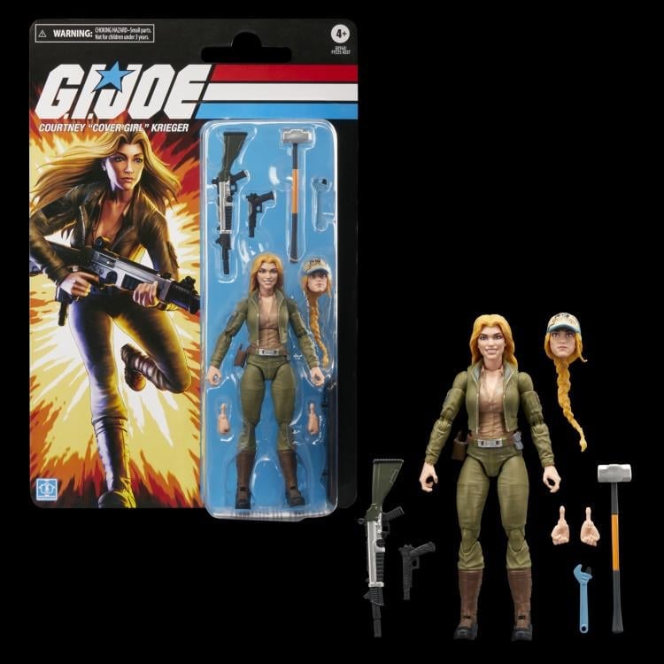 G.I. Joe Classified Series Retro Collection Courtney "Cover Girl" Krieger Action Figure Gallery Image 11