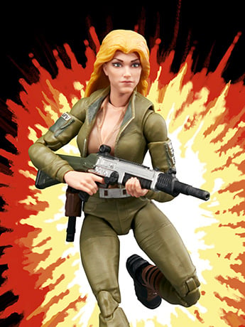 G.I. Joe Classified Series Retro Collection Courtney "Cover Girl" Krieger Action Figure Gallery Image 2