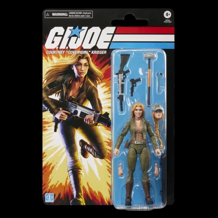 G.I. Joe Classified Series Retro Collection Courtney "Cover Girl" Krieger Action Figure Gallery Image 10