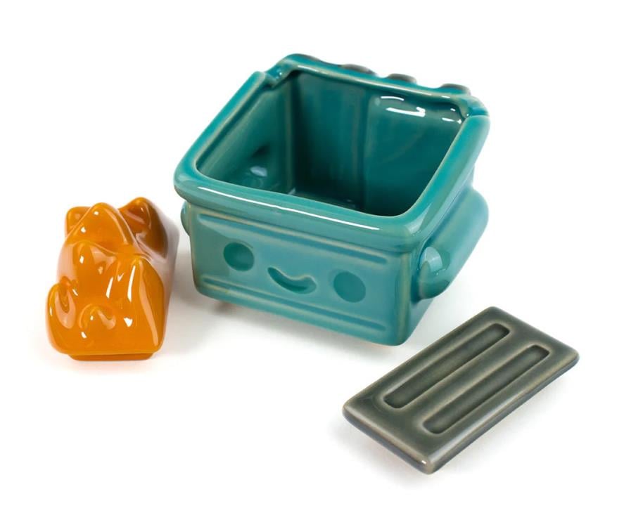 Dumpster Fire Trash Stash Ceramic Figure Gallery Image 3