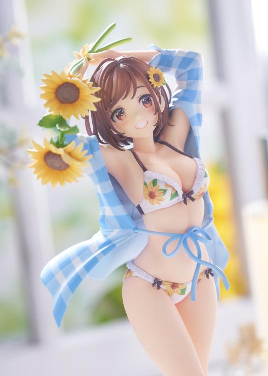 En Morikura Illustration Sunflower Girl 1/7 Scale Figure Gallery Image 4