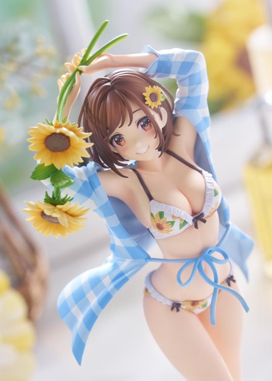 En Morikura Illustration Sunflower Girl 1/7 Scale Figure Gallery Image 5