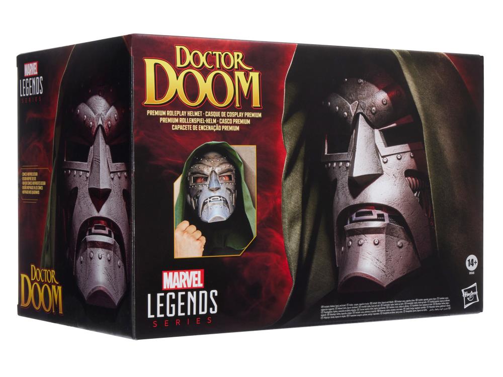 Marvel Legends Doctor Doom Helmet with Hood Replica Gallery Image 32