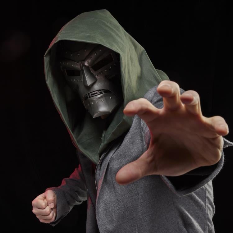 Marvel Legends Doctor Doom Helmet with Hood Replica Gallery Image 5