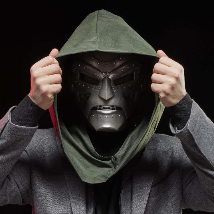Marvel Legends Doctor Doom Helmet with Hood Replica Gallery Image 4