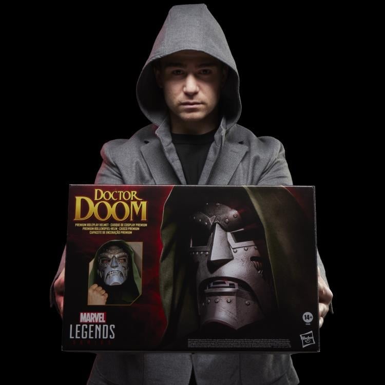 Marvel Legends Doctor Doom Helmet with Hood Replica Gallery Image 21