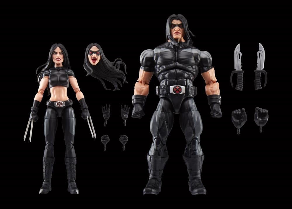 マーベルレジェンド X-23 ブレイド 2体セット Hasbro Collectibles - X-Force - Marvel Legends - X-23 & Warpath