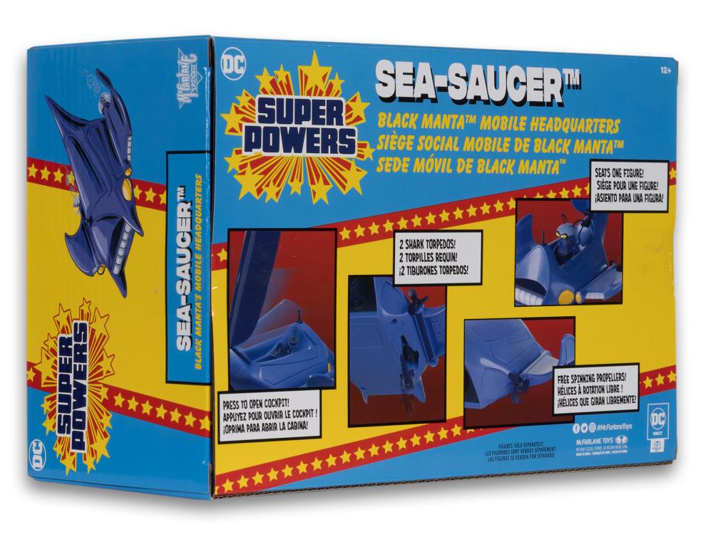 DC Comics DC Super Powers Black Manta Sea-Saucer Gallery Image 5