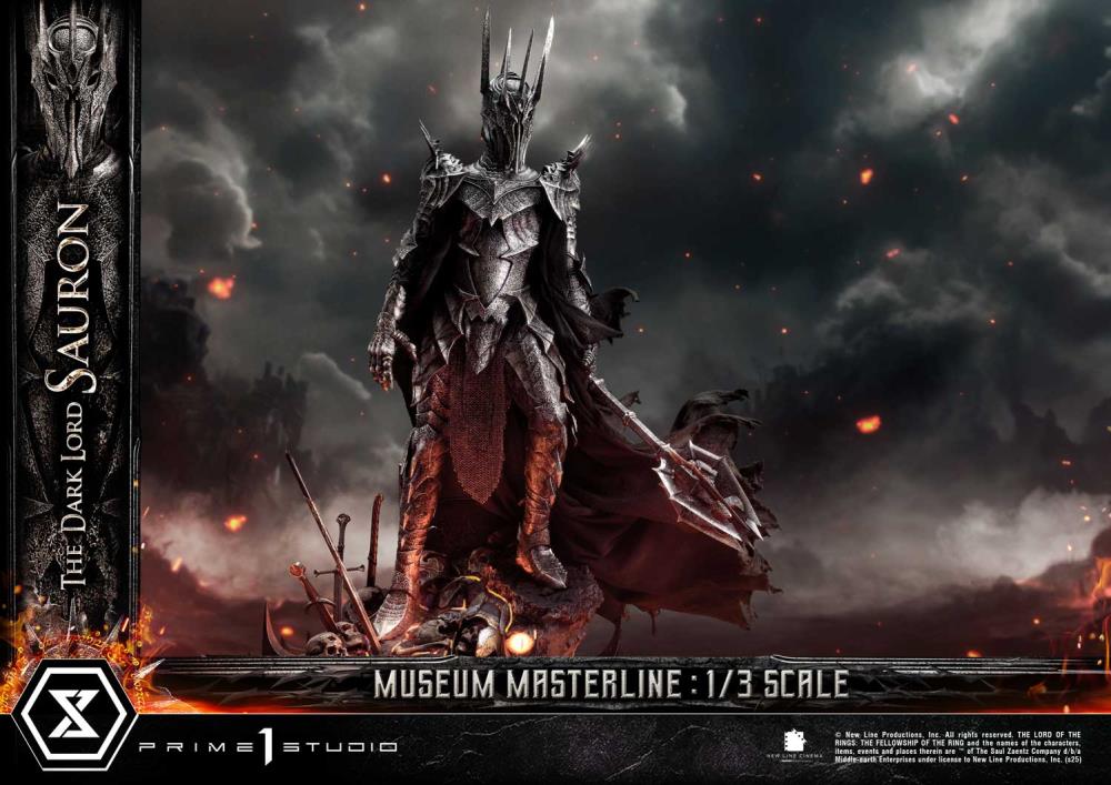 The Lord of the Rings Museum Masterline The Dark Lord Sauron (Bonus Ver.) 1/3 Scale Limited Edition Statue Gallery Image 33