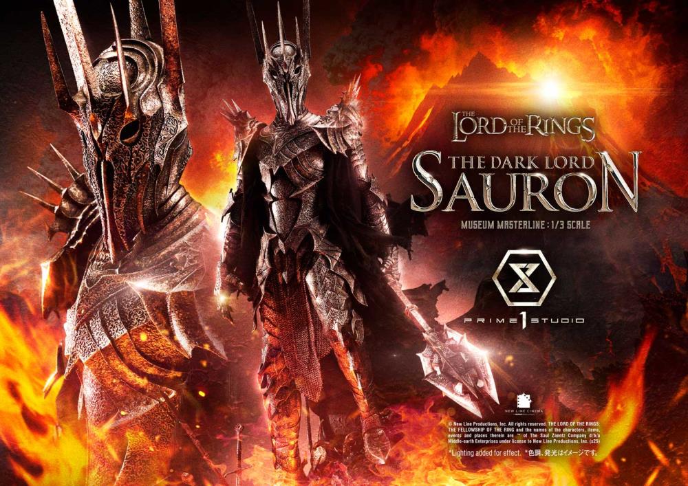 The Lord of the Rings Museum Masterline The Dark Lord Sauron (Bonus Ver.) 1/3 Scale Limited Edition Statue Gallery Image 3
