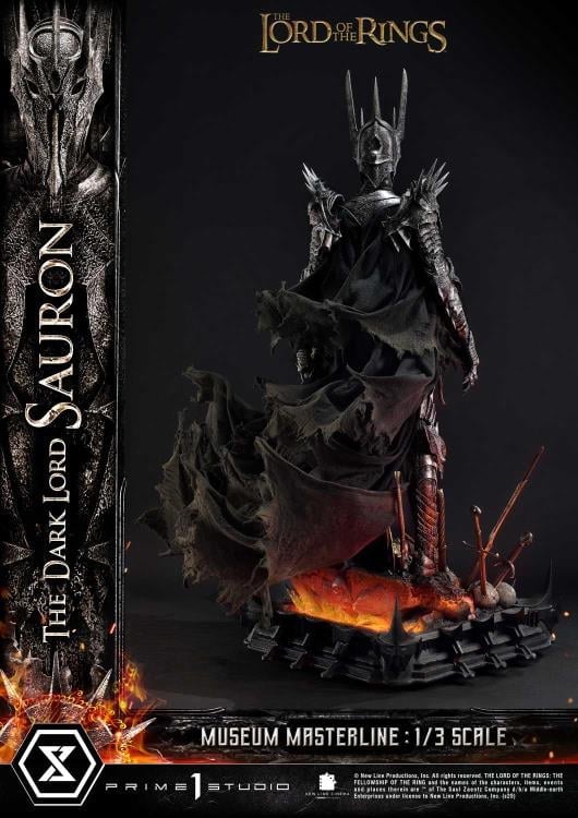 The Lord of the Rings Museum Masterline The Dark Lord Sauron (Bonus Ver.) 1/3 Scale Limited Edition Statue Gallery Image 9