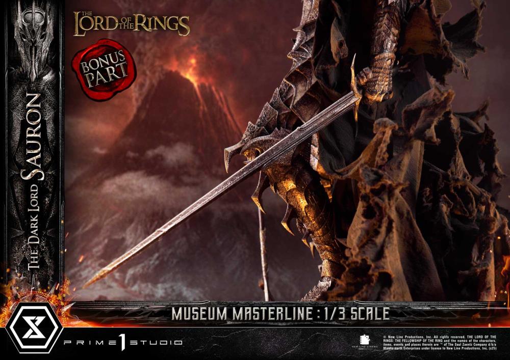 The Lord of the Rings Museum Masterline The Dark Lord Sauron (Bonus Ver.) 1/3 Scale Limited Edition Statue Gallery Image 29