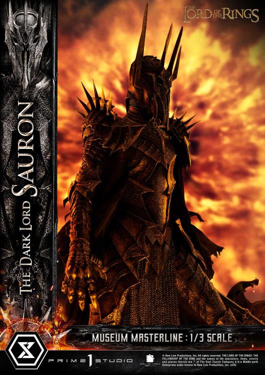 The Lord of the Rings Museum Masterline The Dark Lord Sauron (Bonus Ver.) 1/3 Scale Limited Edition Statue Gallery Image 47