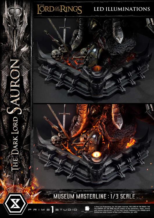 The Lord of the Rings Museum Masterline The Dark Lord Sauron (Bonus Ver.) 1/3 Scale Limited Edition Statue Gallery Image 22
