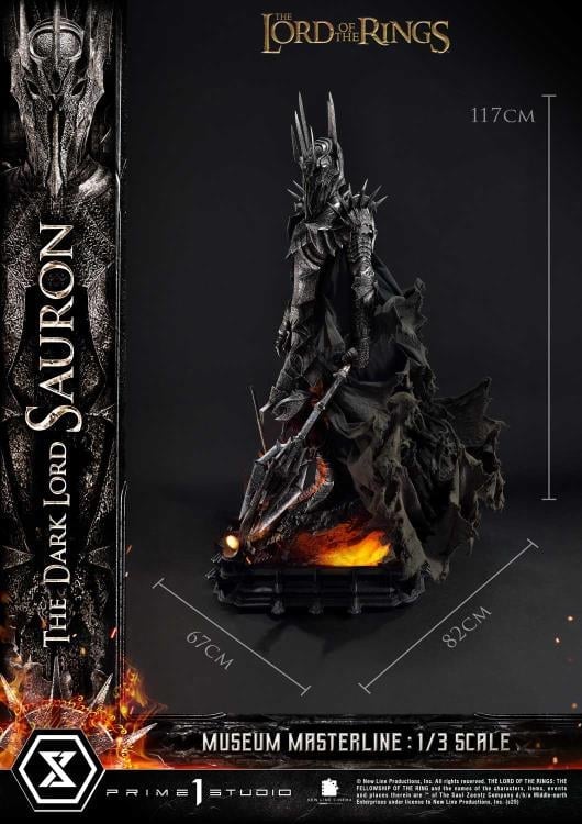 The Lord of the Rings Museum Masterline The Dark Lord Sauron (Bonus Ver.) 1/3 Scale Limited Edition Statue Gallery Image 26