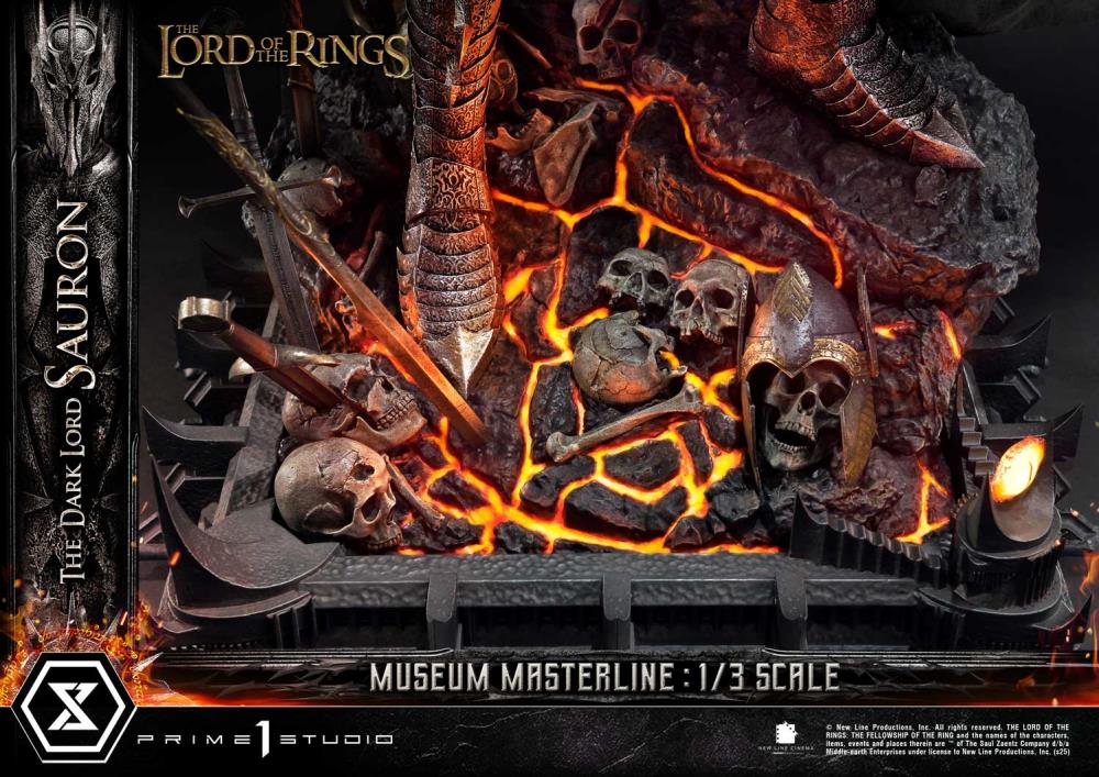 The Lord of the Rings Museum Masterline The Dark Lord Sauron (Bonus Ver.) 1/3 Scale Limited Edition Statue Gallery Image 24