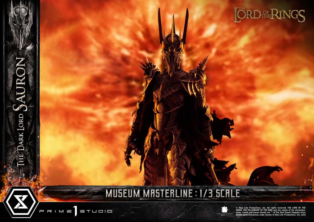 The Lord of the Rings Museum Masterline The Dark Lord Sauron (Bonus Ver.) 1/3 Scale Limited Edition Statue Gallery Image 44