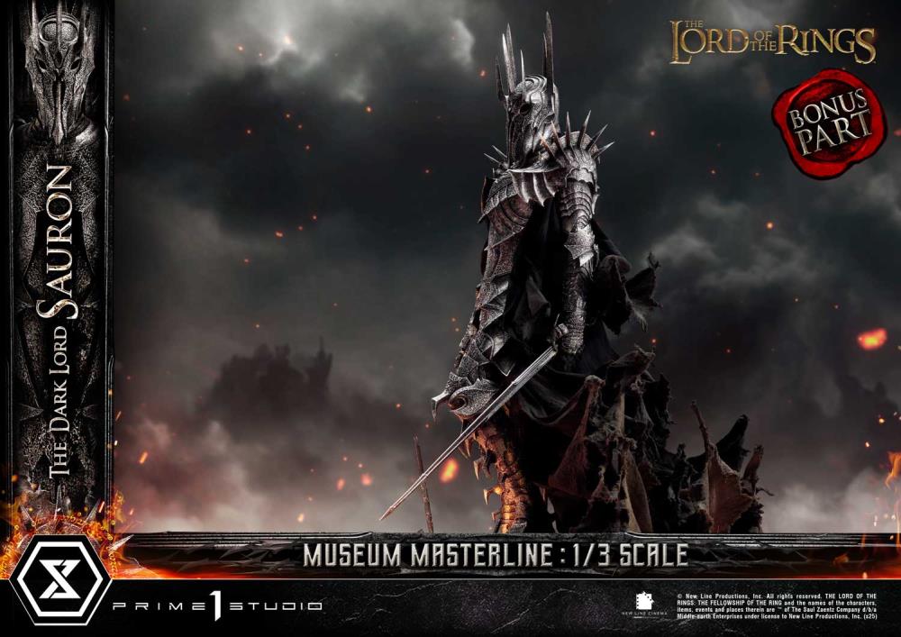 The Lord of the Rings Museum Masterline The Dark Lord Sauron (Bonus Ver.) 1/3 Scale Limited Edition Statue Gallery Image 28