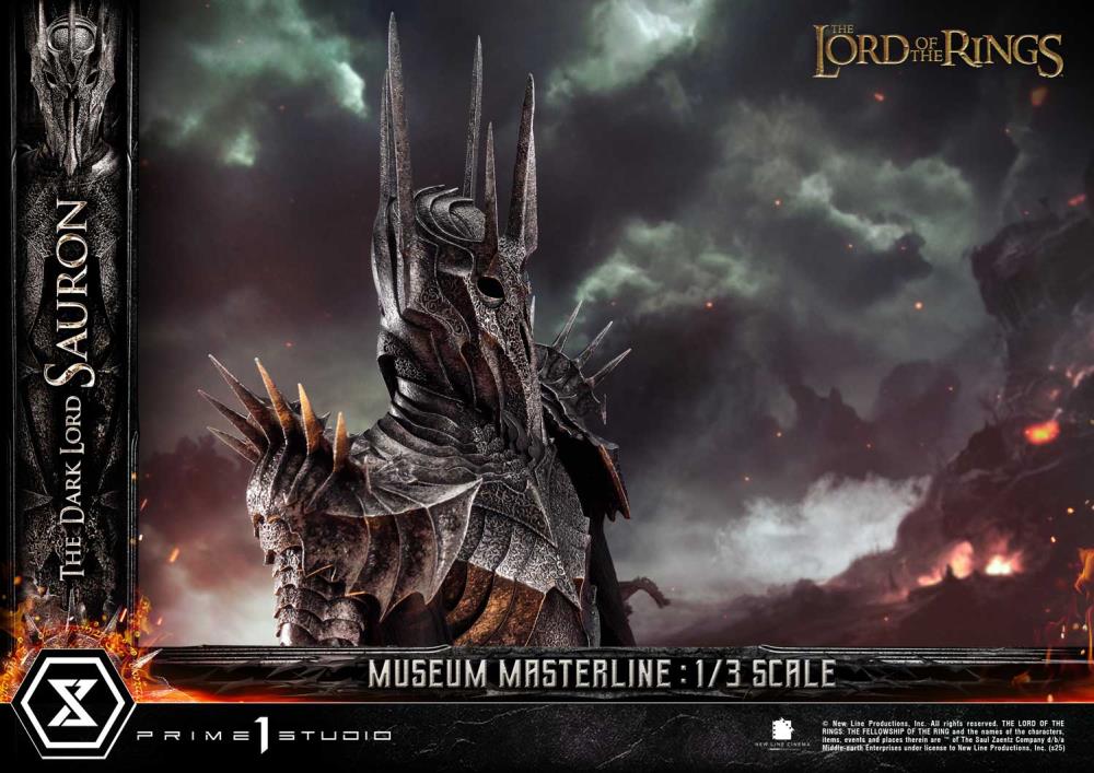 The Lord of the Rings Museum Masterline The Dark Lord Sauron (Bonus Ver.) 1/3 Scale Limited Edition Statue Gallery Image 41
